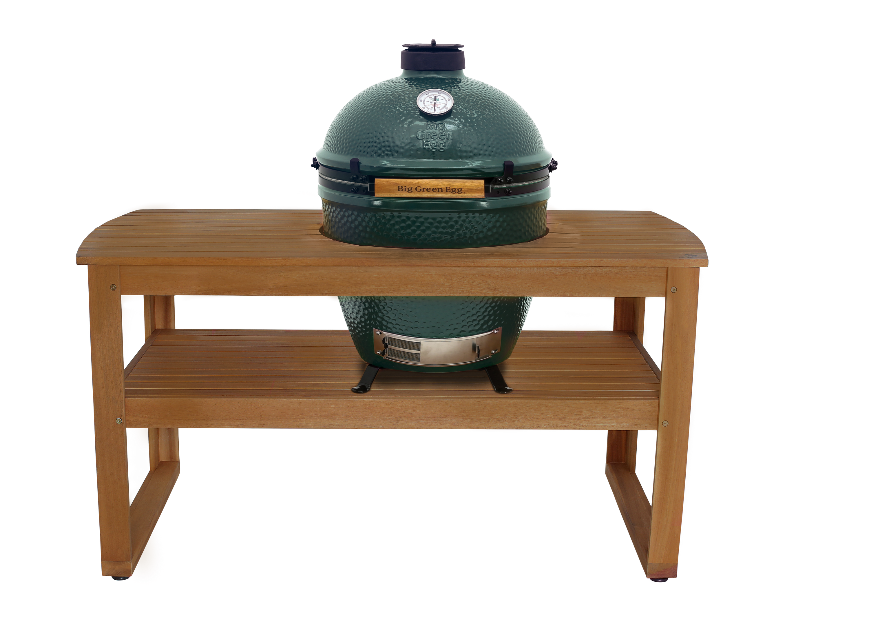 Big Green Egg Tisch aus Eukalyptusholz für XLarge