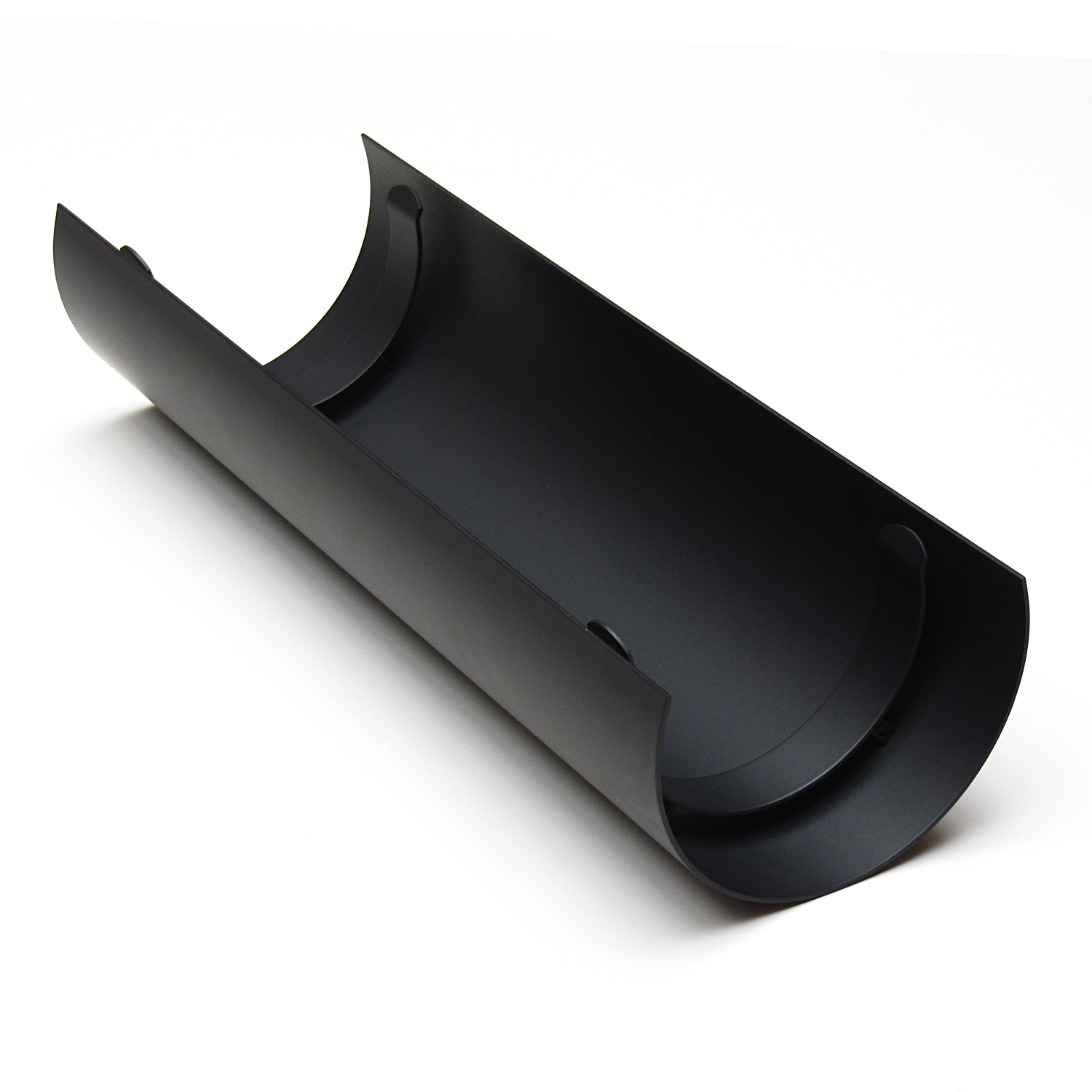 Raik Basic Thermoschild 180mm schwarz L: 460mm für Rauchrohr / Ofenrohr