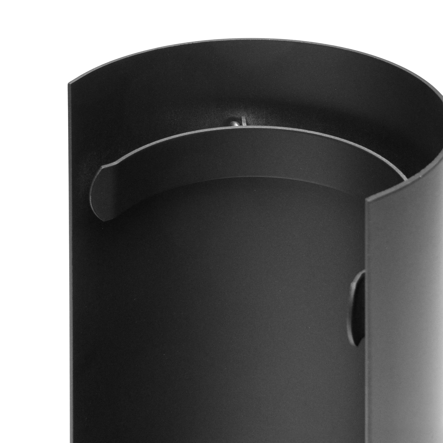 Raik Basic Thermoschild 150mm schwarz L: 460mm für Rauchrohr / Ofenrohr