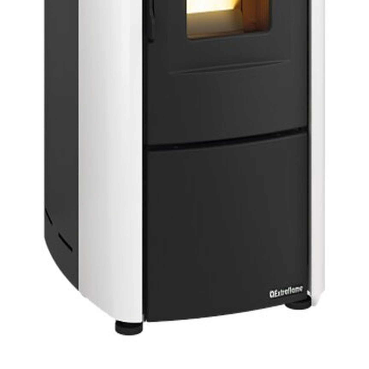 Extraflame MOIRA EVO - Blanc poêle à granulés EVOLUTION LINE