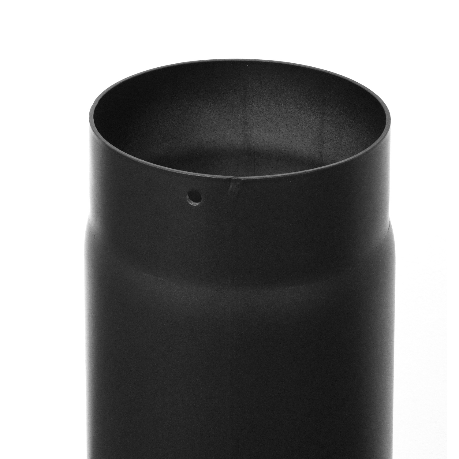 Raik Basic Längenelement 130mmx250mm schwarz für Rauchrohr / Ofenrohr