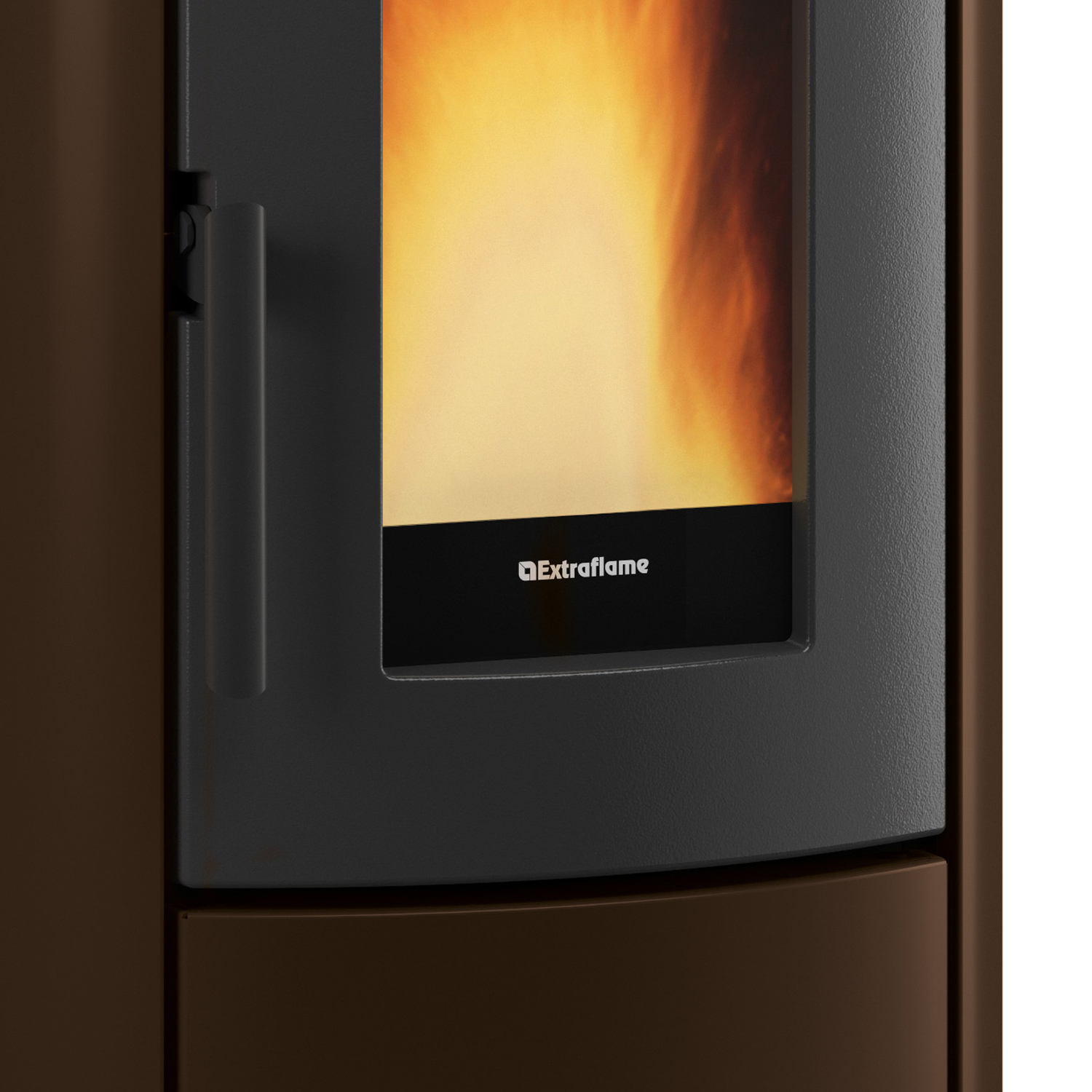 Extraflame GUENDA IDRO 5.0 - Bronze poêle à granulés bouilleur EVOLUTION LINE