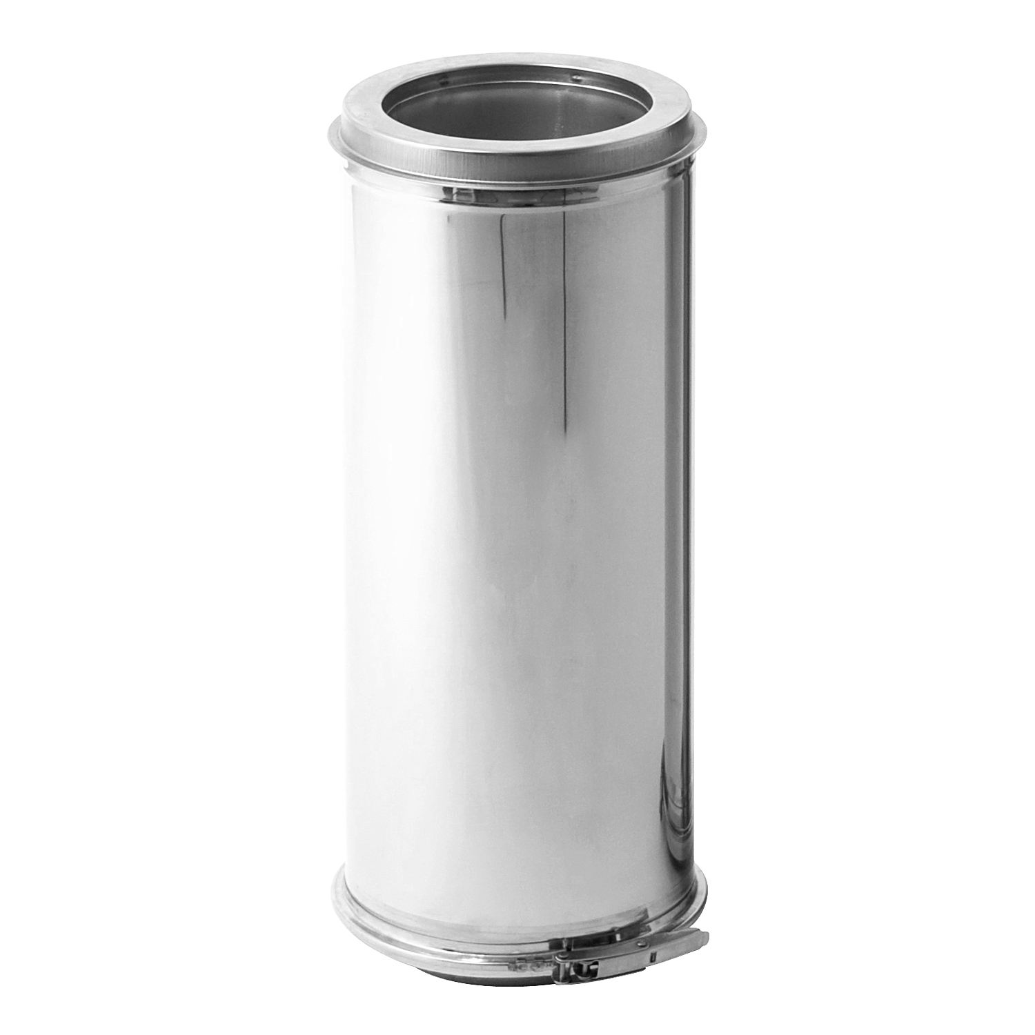 Opsinox Edelstahlschornstein 130mm Längenelement kürzbar IKB 500