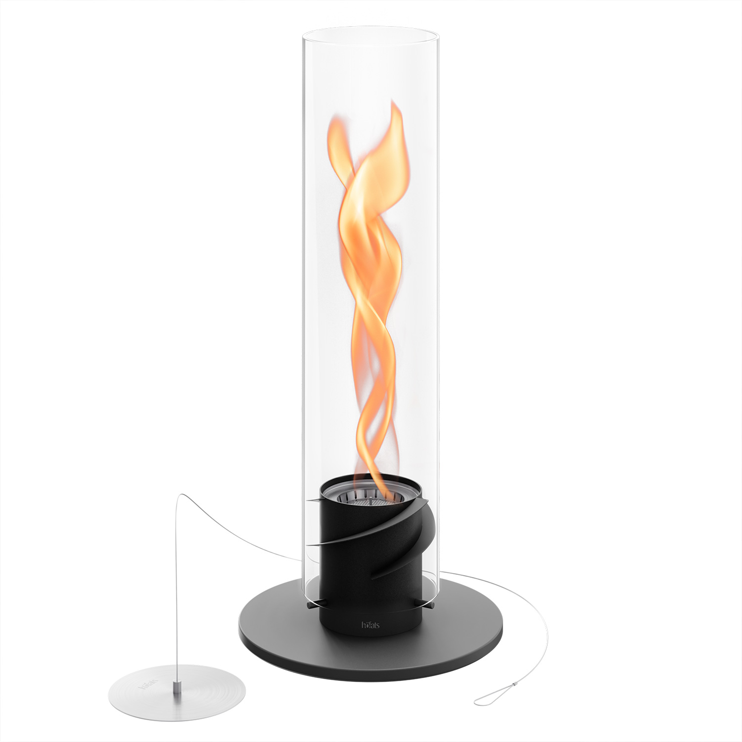 höfats SPIN 1500 Tischfeuer Schwarz