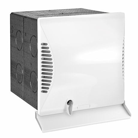 Dimplex DL 50 WE2 Wohnraumlüftungsgerät mit Wandhülse quadratisch