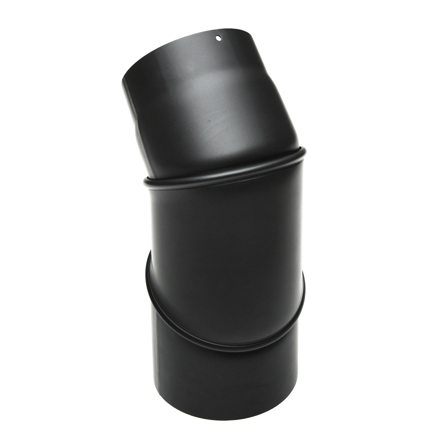 Raik Basic Rauchrohrbogen 150mm schwarz 0-90° ohne Tür für Rauchrohr / Ofenrohr