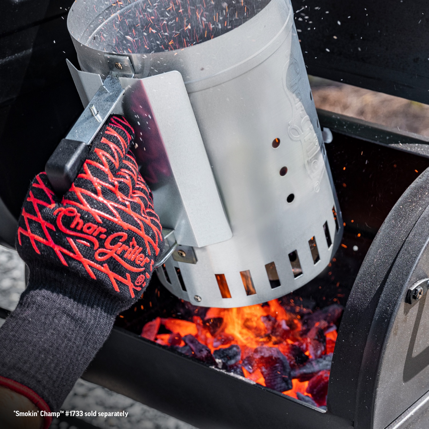 Char-Griller Holzkohle-Anzündkamin