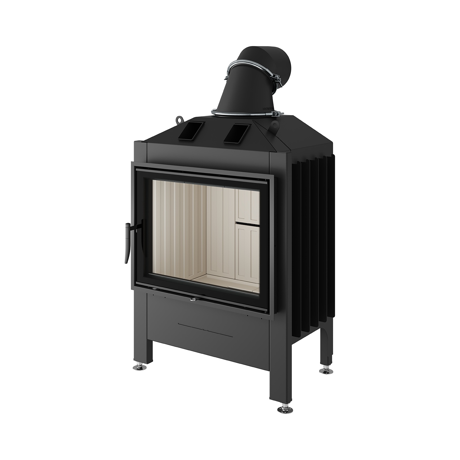 Spartherm Varia 1V Kamineinsatz rechts 1483 Höhe 200 mm RR