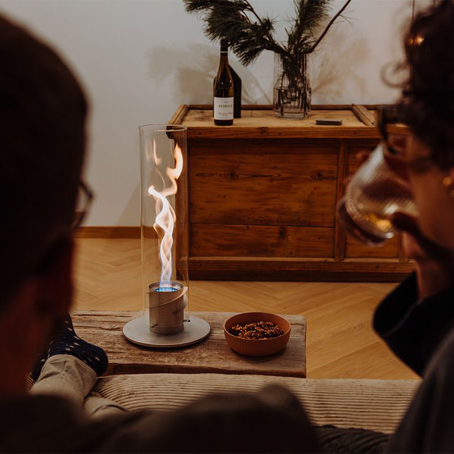 höfats SPIN 1200 Tischfeuer grau
