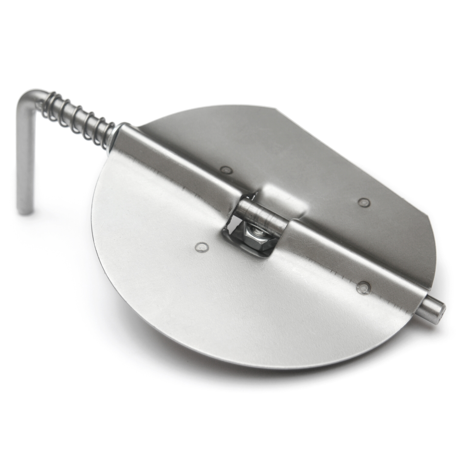Raik Basic modérateur de tirage 150mm brut pour tuyau de fumée / conduit de fumée
