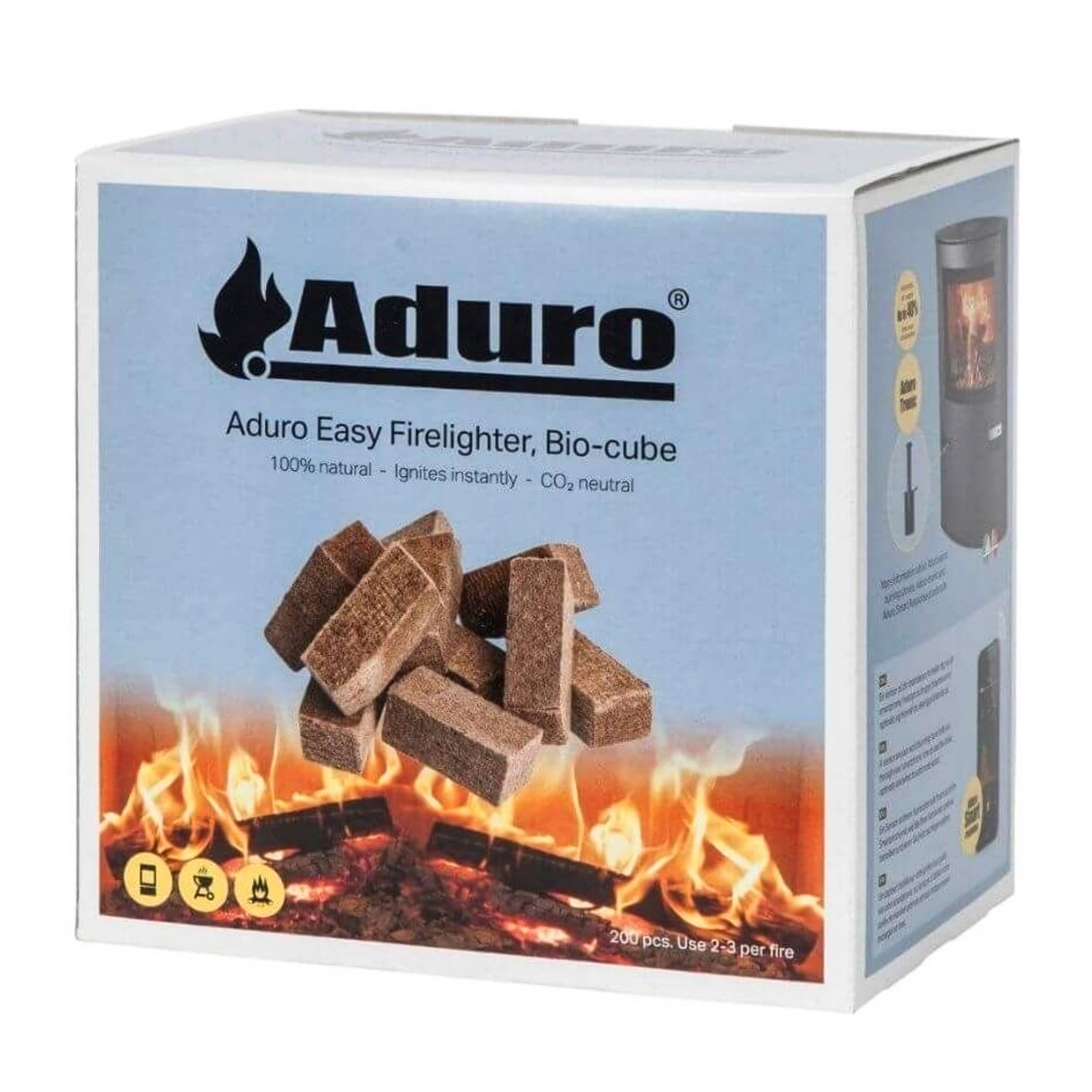 Aduro Easy Firelighter, Bio-cubes