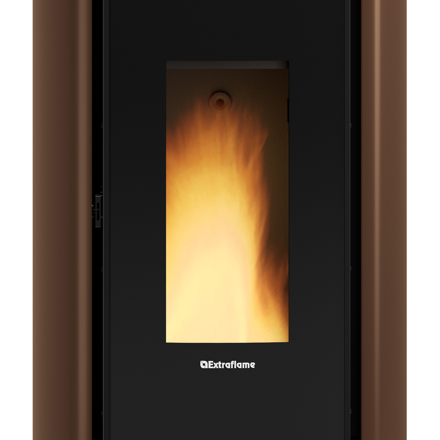Extraflame Evolution Line Katia 9 poêle à granulés acier bronze