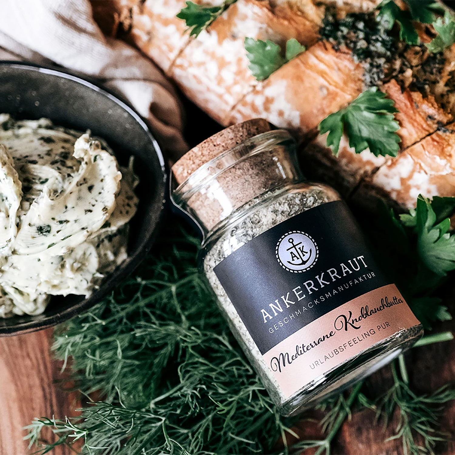 Ankerkraut Mediterrane Knoblauchbutter 85 g