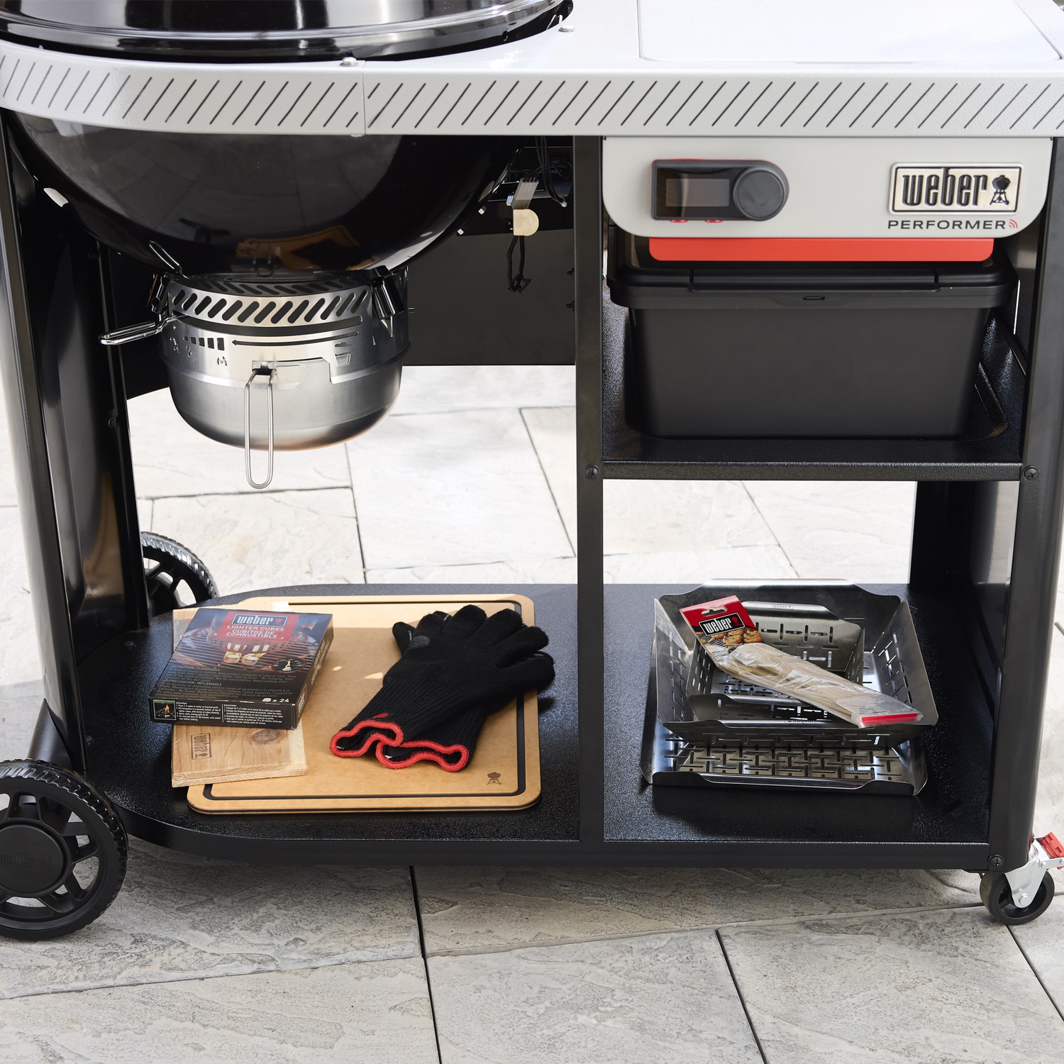 Weber Performer Premium Smart Holzkohlegrill 57 cm