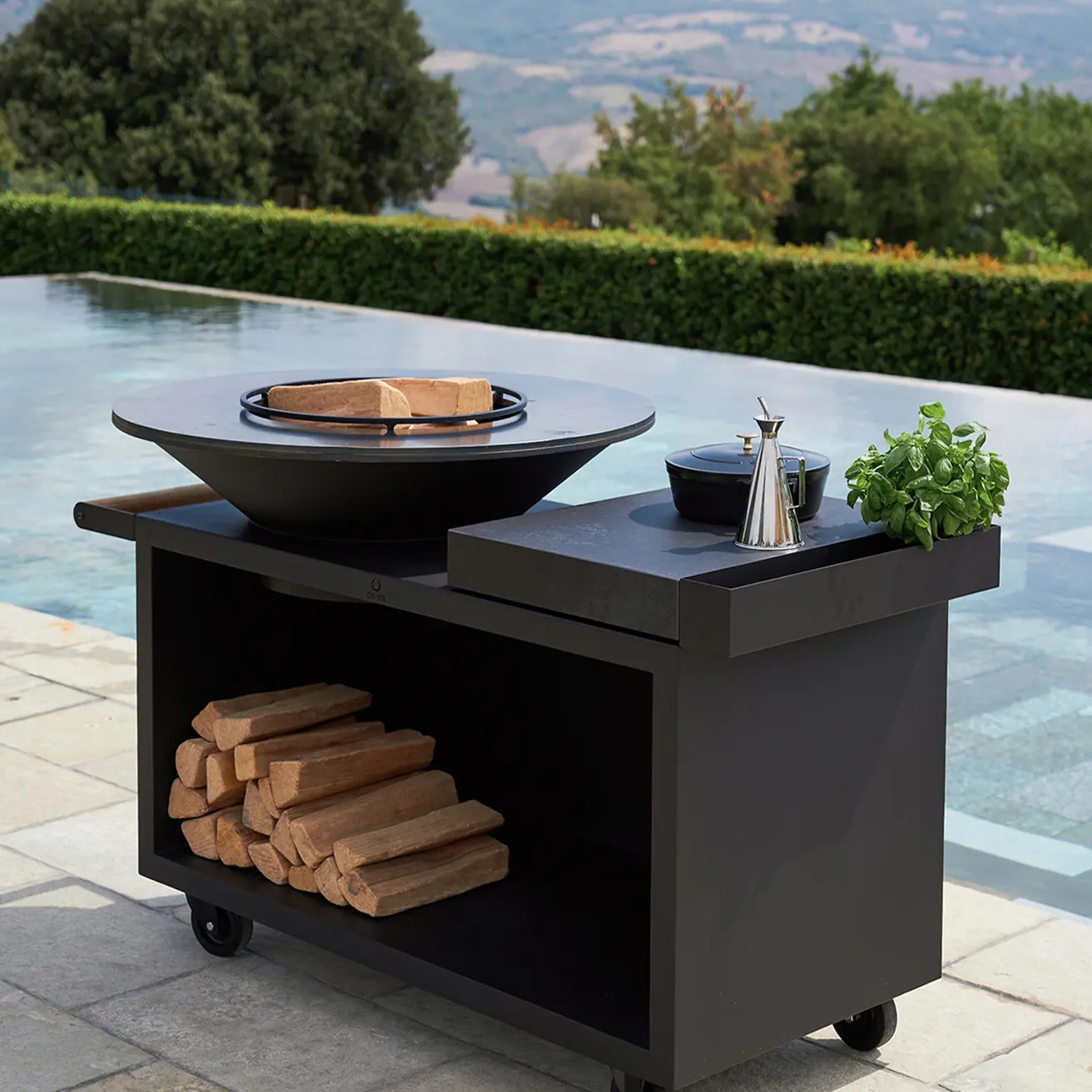 OFYR Island+ Black 100 PRO Ceramic Dark Grey