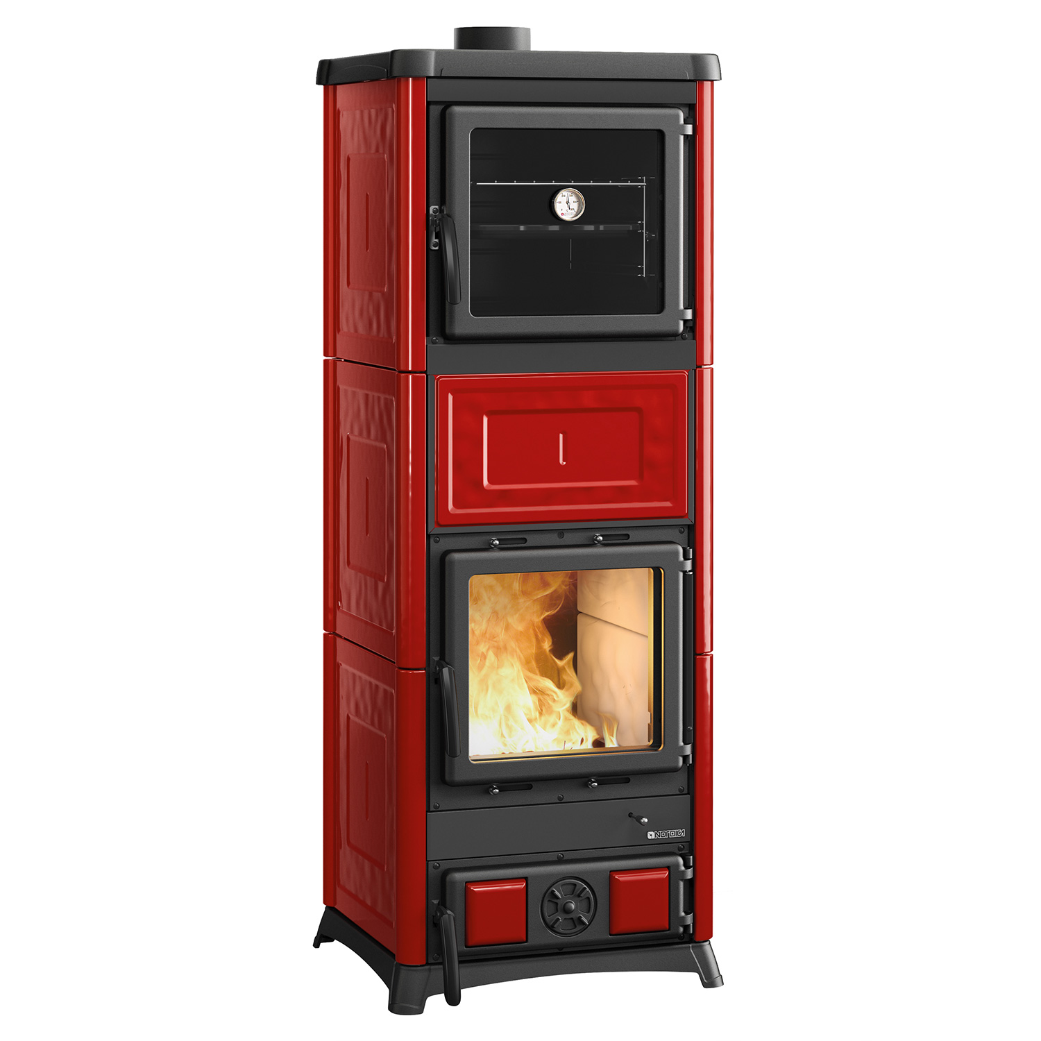 La Nordica Prestige Line Nova Forno 16 poêle à bois Bordeaux