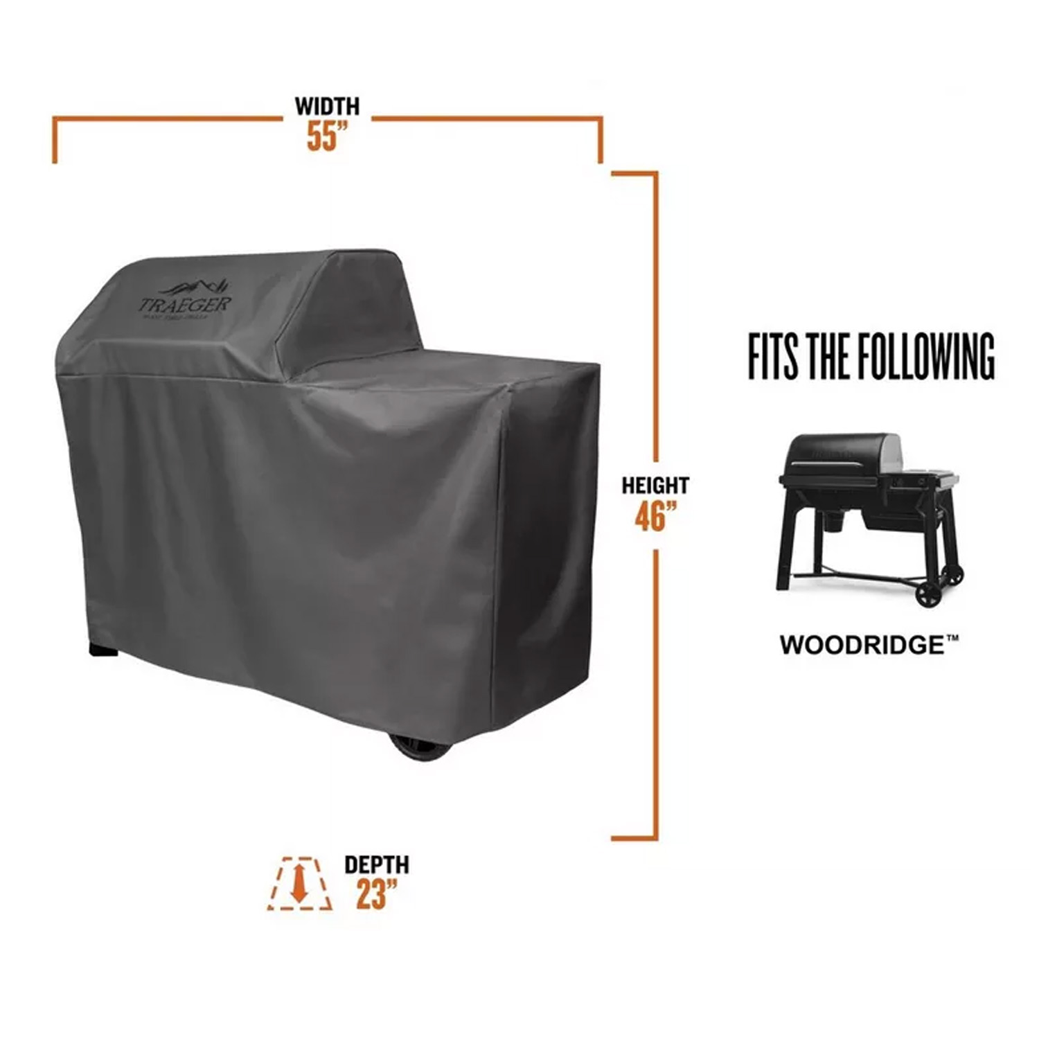 Traeger Abdeckhaube für Woodridge