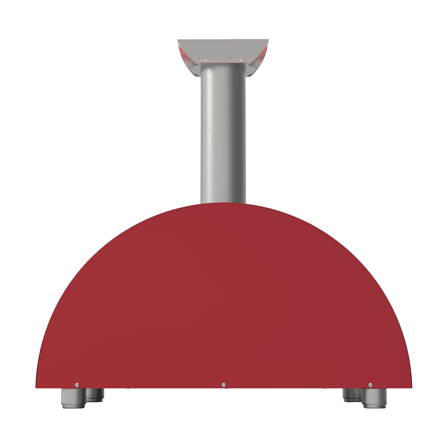 Alfa Moderno 2 Pizze Pizzaofen Holz Antik Rot