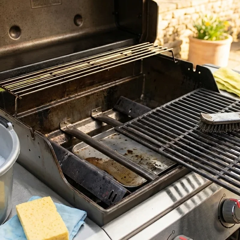 Gasgrill-reinigen