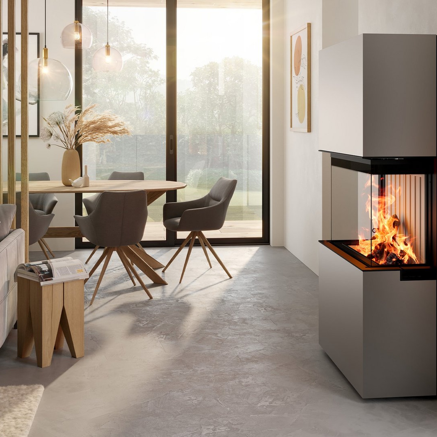 Spartherm Saphir Kaminbausatz RLU Titan