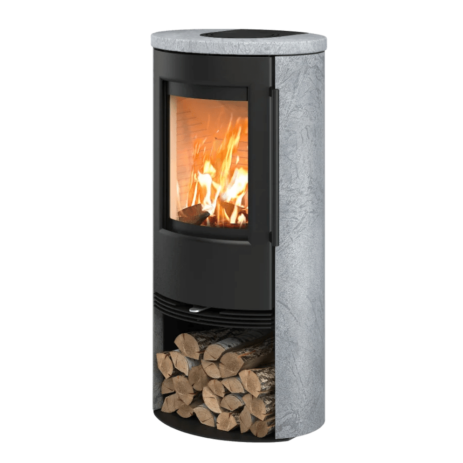 TermaTech TT21RS-CG Kaminofen TermaStone grau