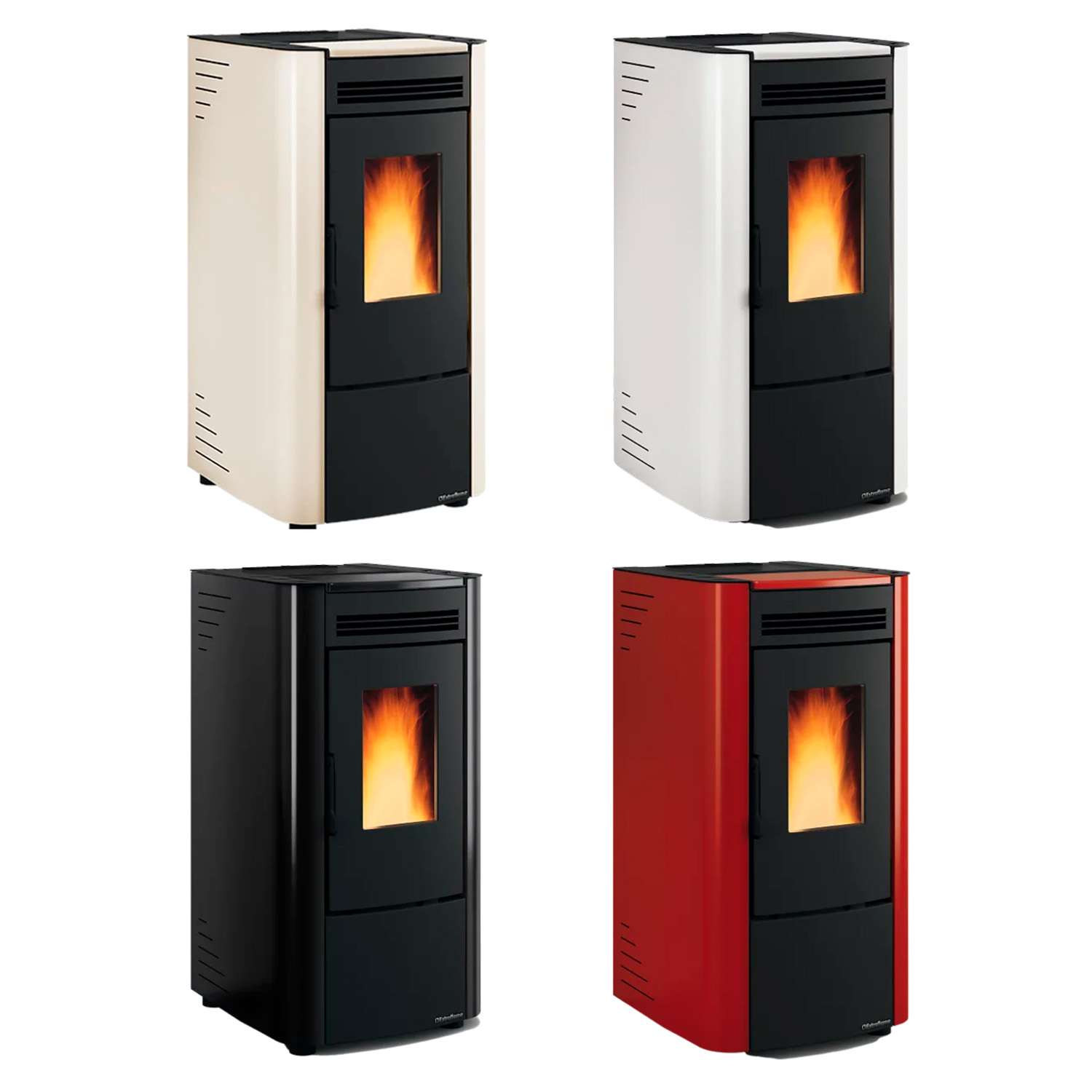 Extraflame Ketty 5.0 Pelletofen Stahl Schwarz