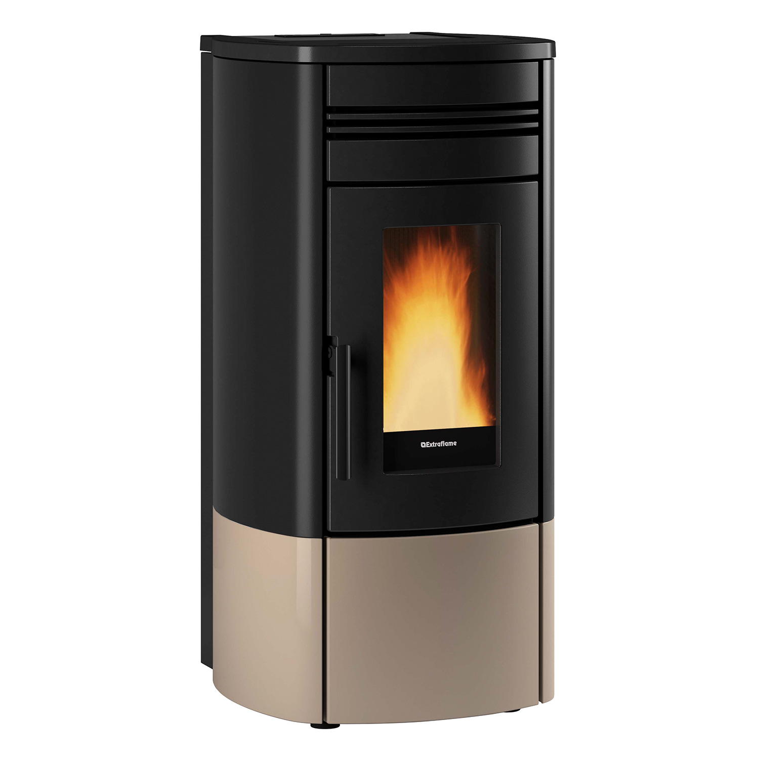 Extraflame NORIS PLUS - Taupe Matt Pelletofen EVOLUTION LINE