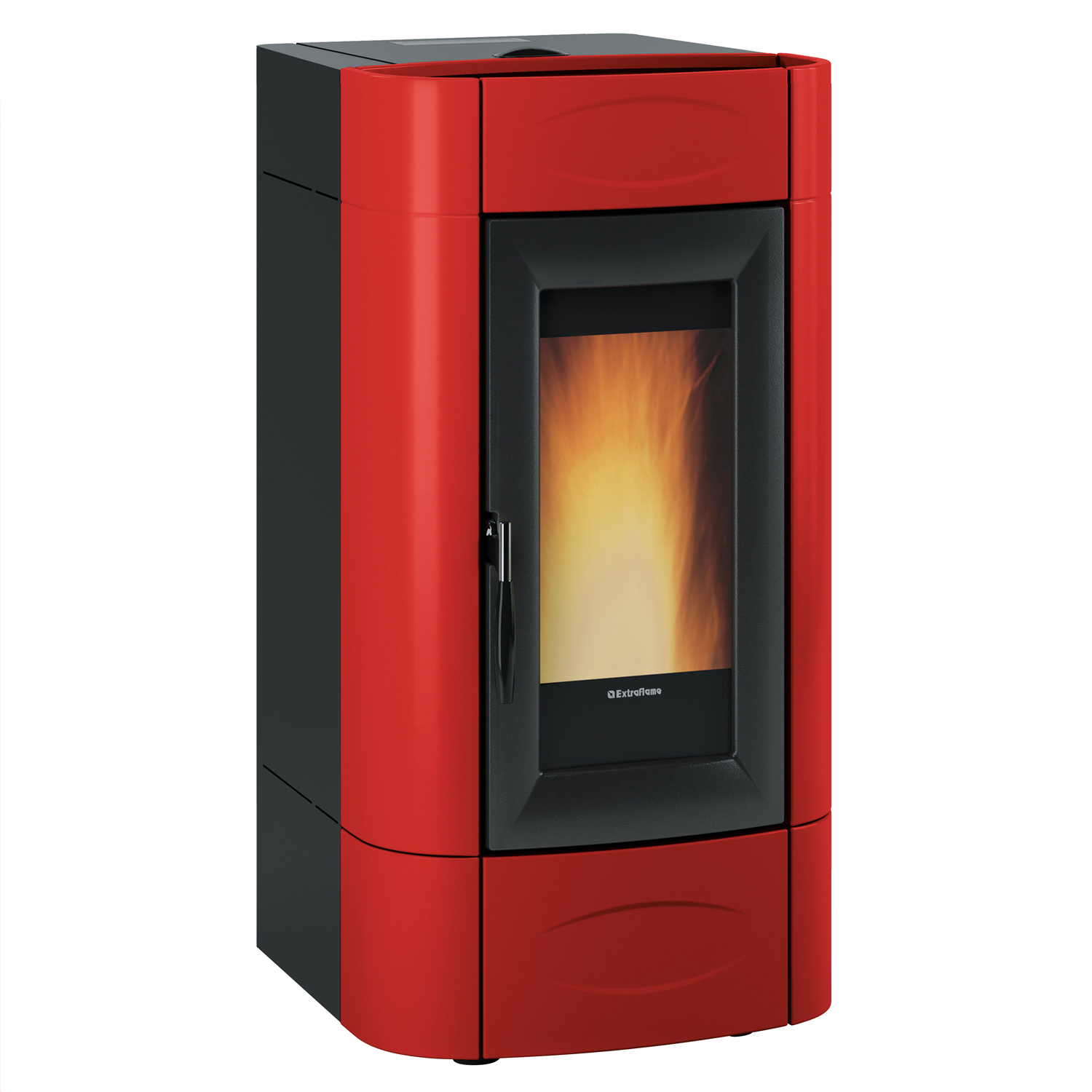 Extraflame Isidora Idro H16 5.0 Evo Poêle à granulés bouilleur Evolution Line bordeaux