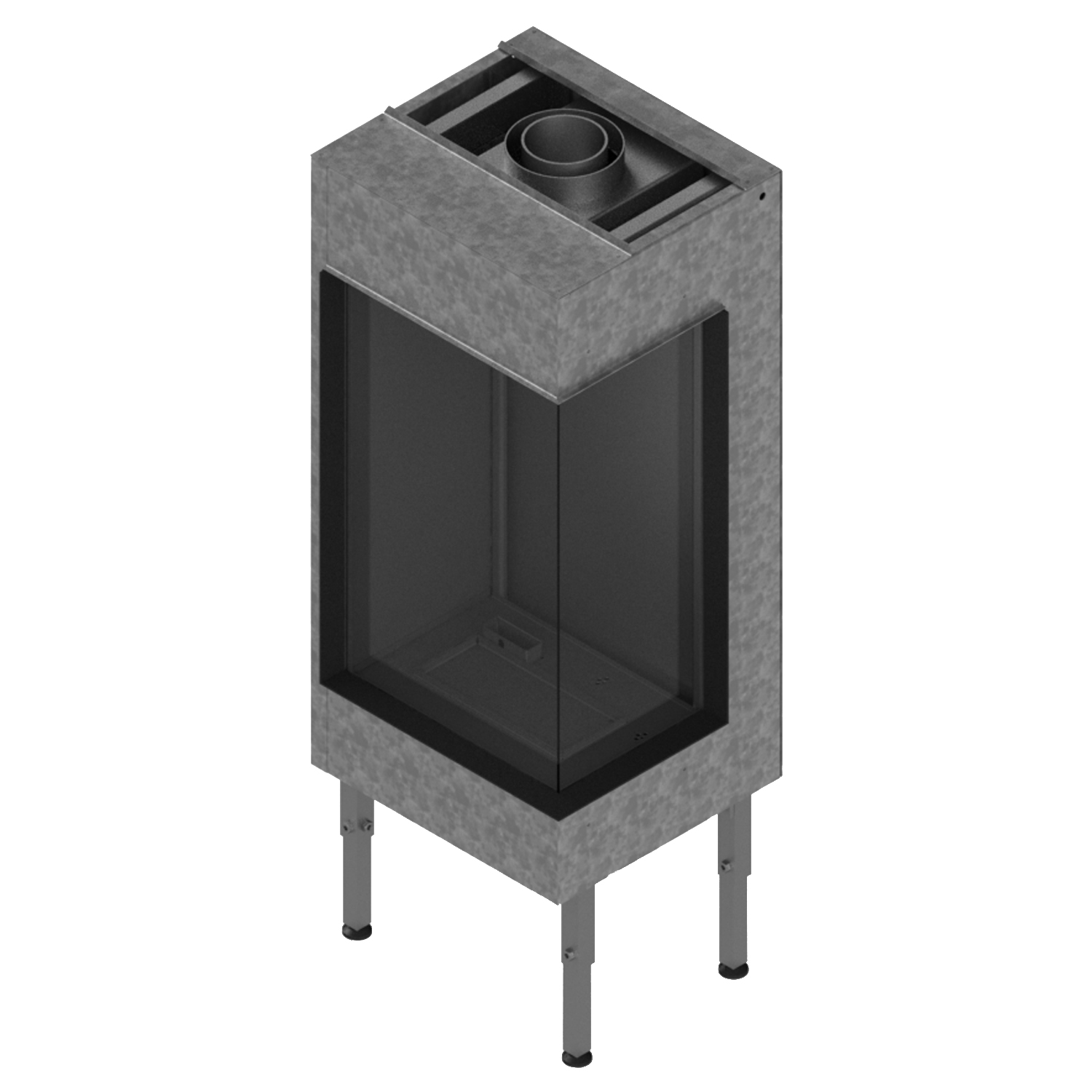 Trimline Fires Trimline 38 Corner Right AR Gas Kamineinsatz G30/G31