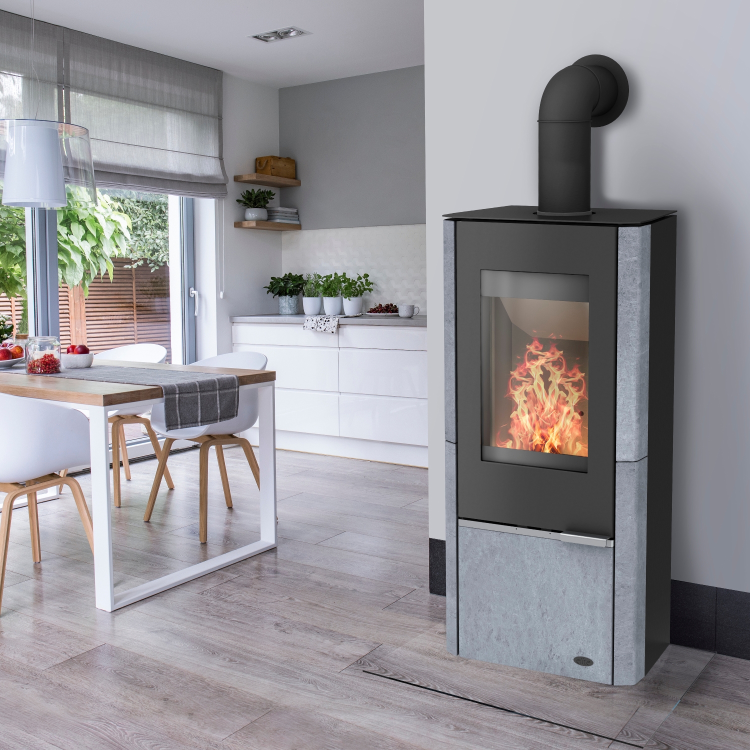 Fireplace Elite Oregon Poêle à bois en stéatite