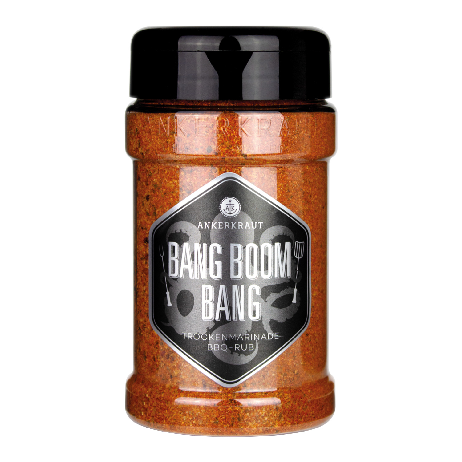 Ankerkraut BBQ-Rub Bang Boom Bang 210 g Streuer