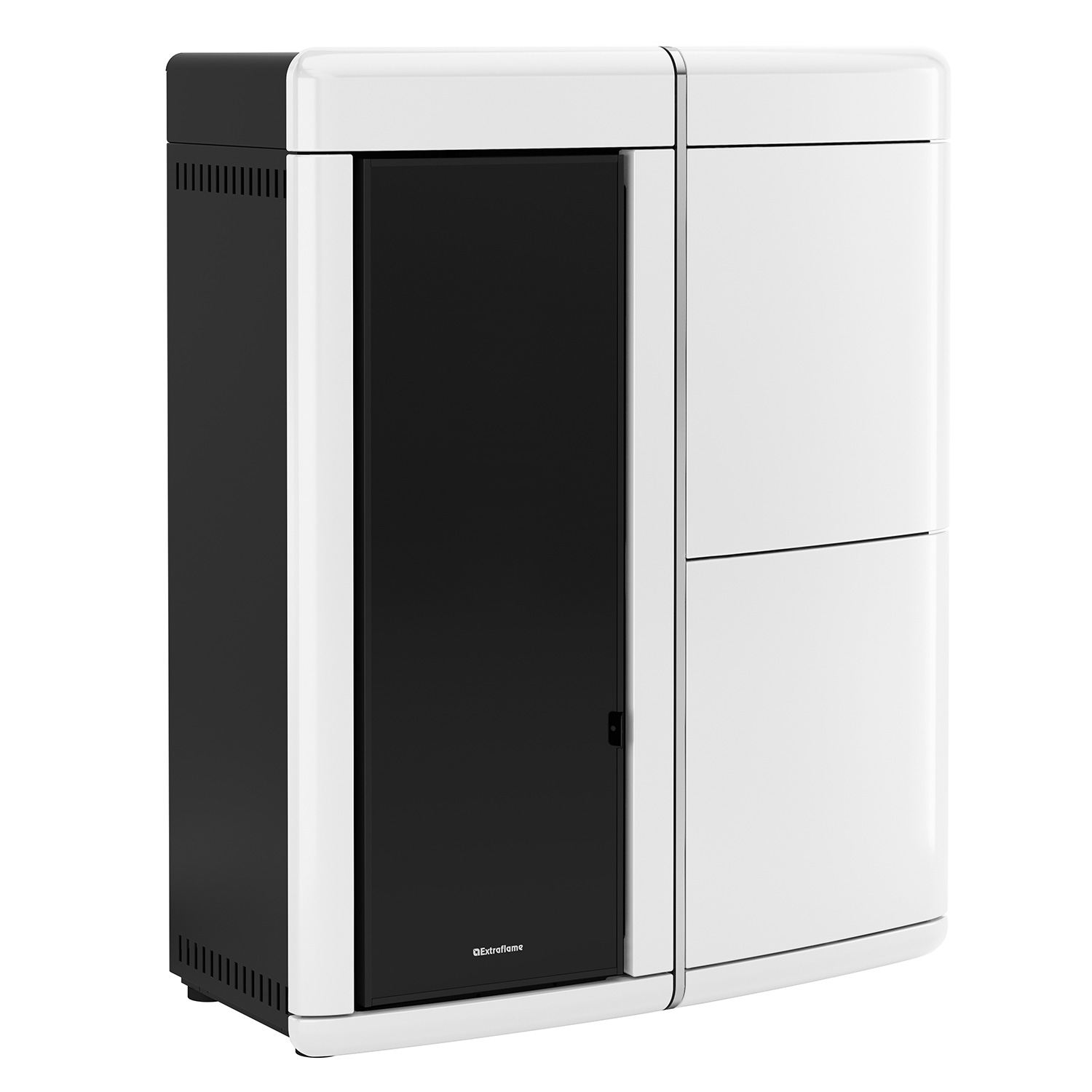 Extraflame EVELYNE IDRO 2.0 - Weiss wassergeführter Pelletofen EVOLUTION LINE