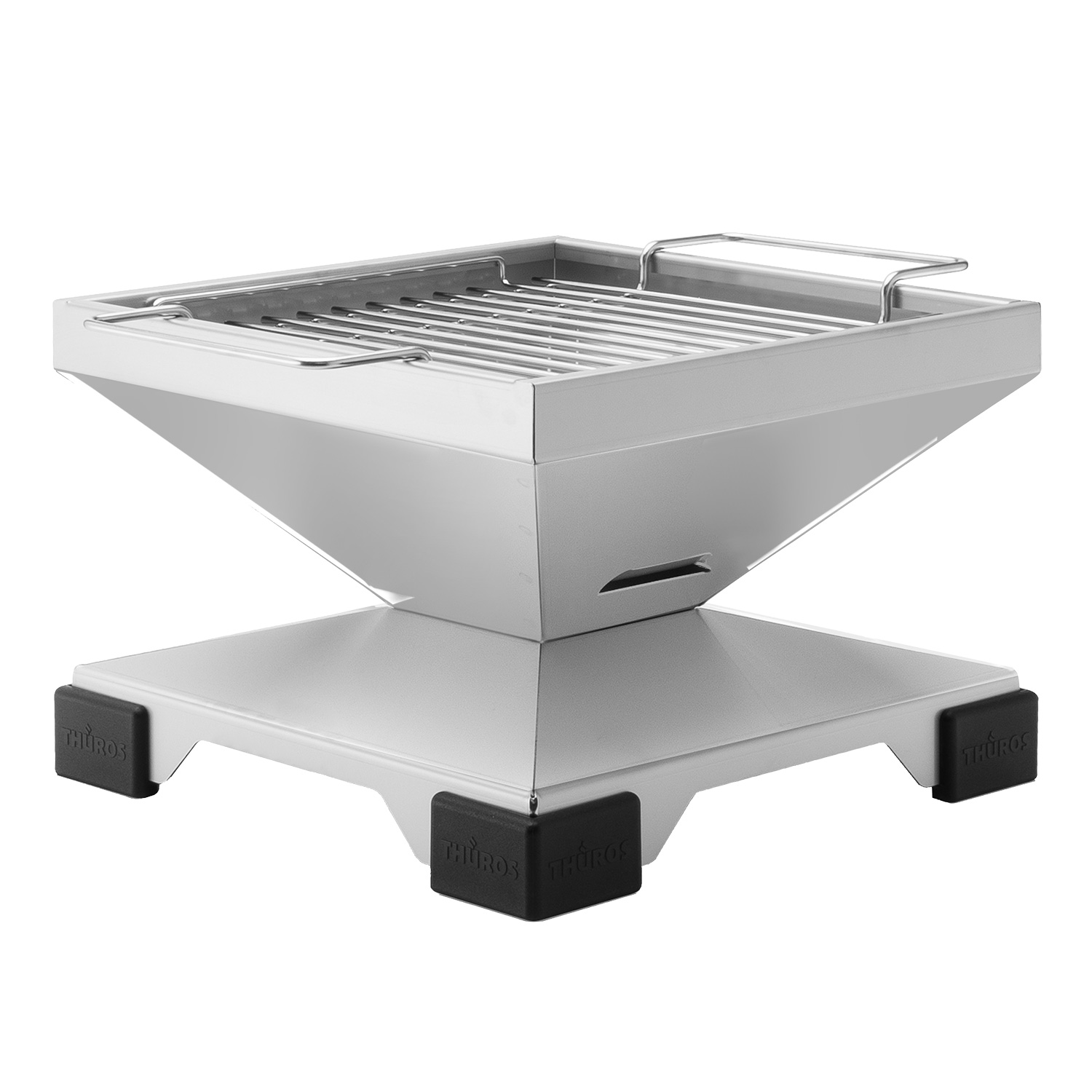 Th&uuml;ros T1 Holzkohle-Tischgrill Grillfl&auml;che 30 x 30 cm