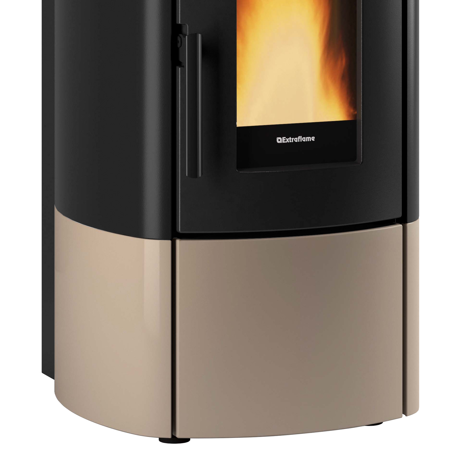 Extraflame NORIS PLUS - Taupe Matt Pelletofen EVOLUTION LINE