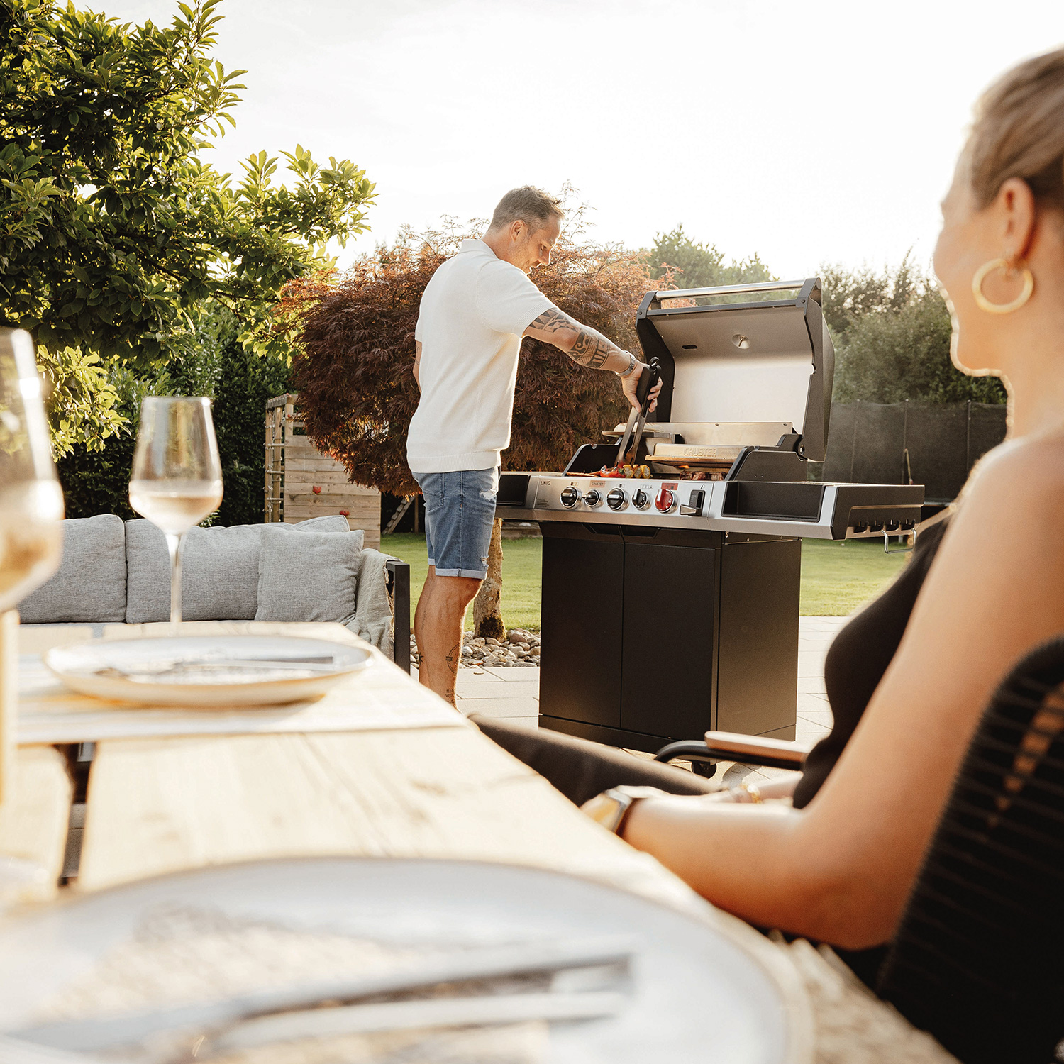 Enders Uniq 3 IK Cruster Gasgrillstation