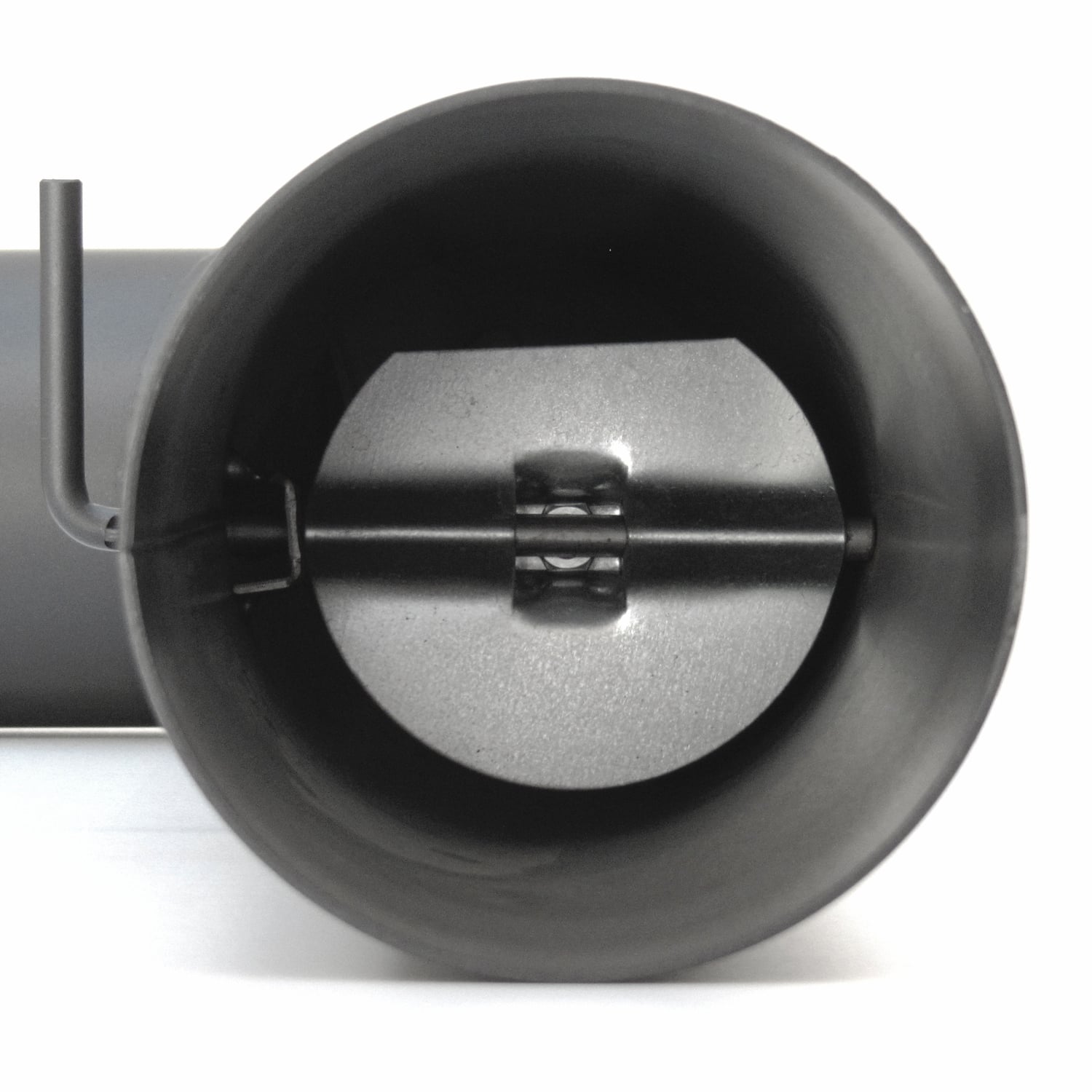 Raik Basic Rauchrohrbogen-Set 160mm gussgrau 2-teilig – eckig für Rauchrohr / Ofenrohr