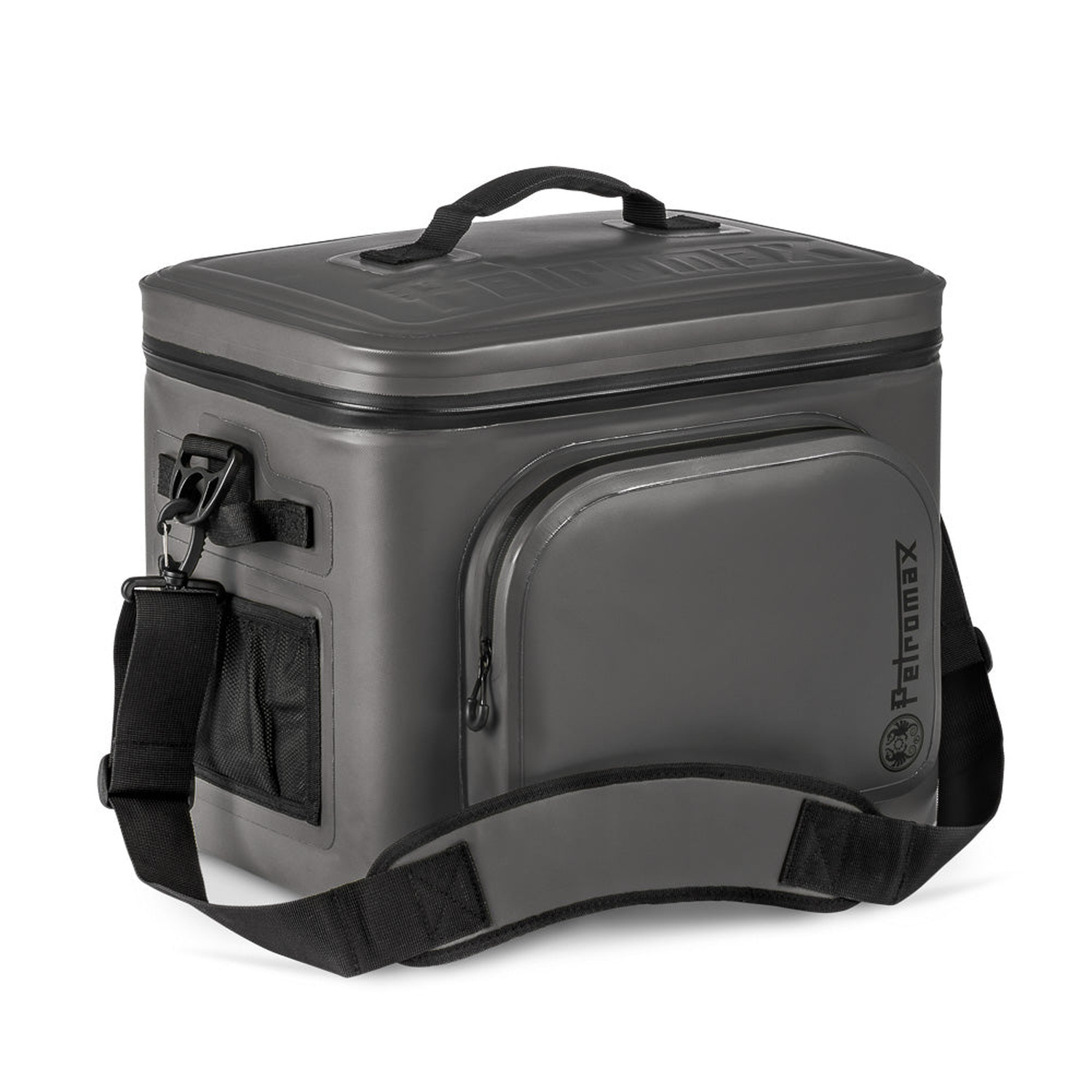 Petromax Kühltasche 22 Liter Grau mit Kühlakku