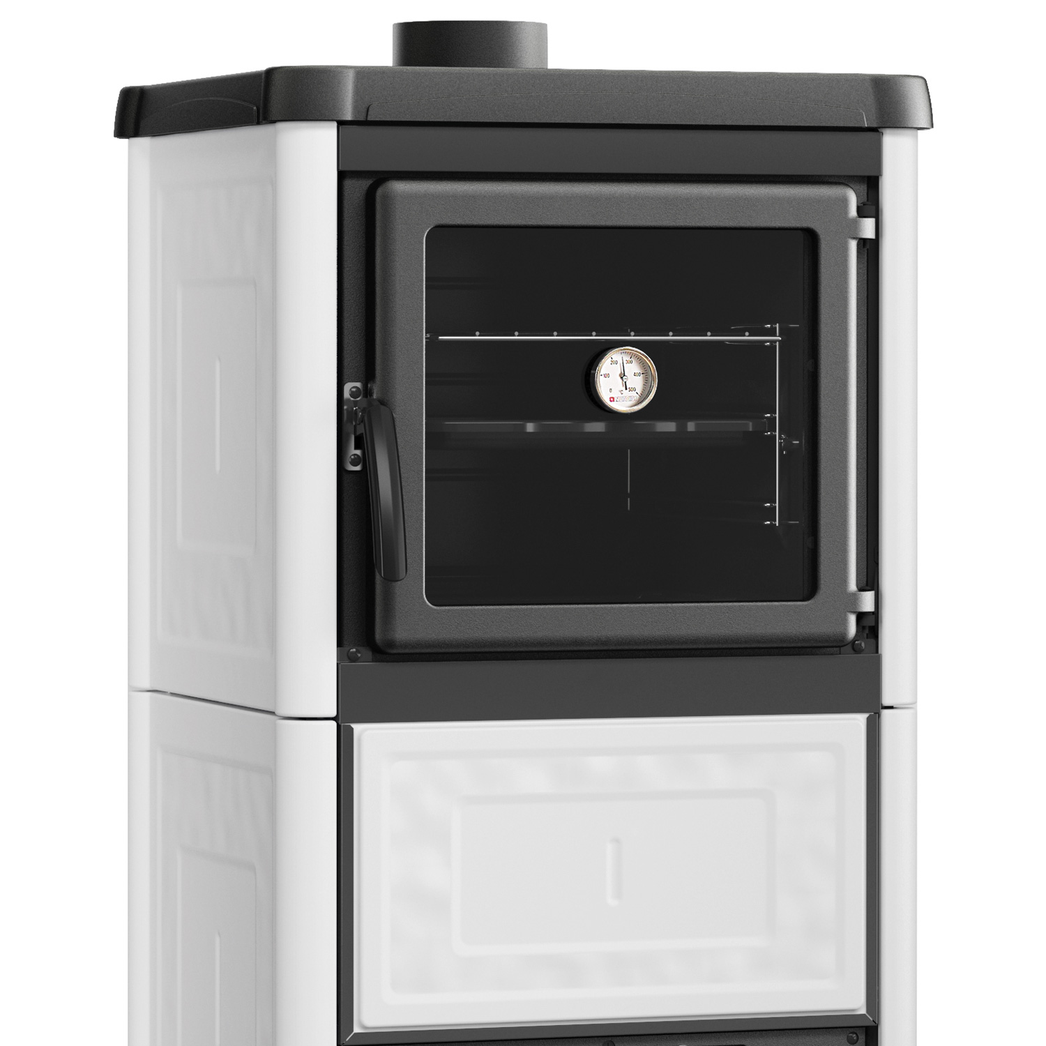 La Nordica Prestige Line Nova Forno 16 Kaminofen Mattweiß