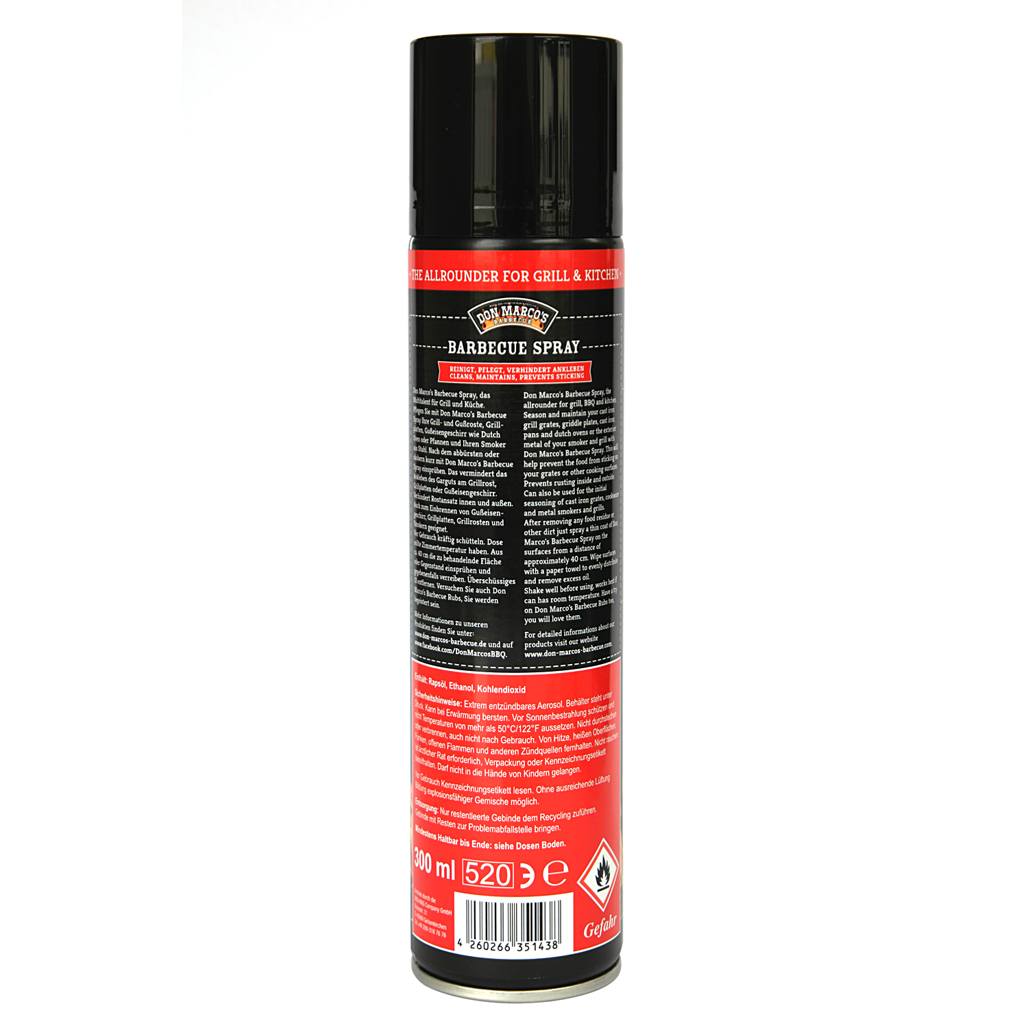 Don Marco´s Barbecue Spray 6er-Set