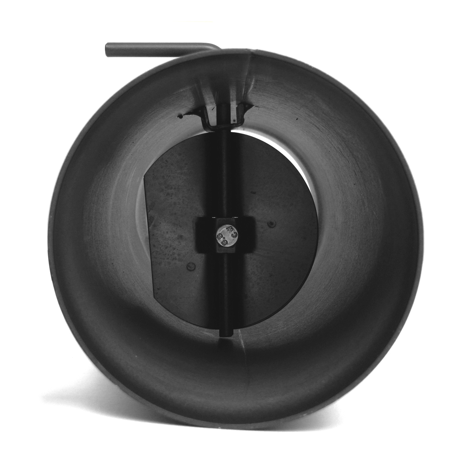 Raik Basic Zugregulierung 130mm gussgrau Länge 1000mm für Rauchrohr / Ofenrohr