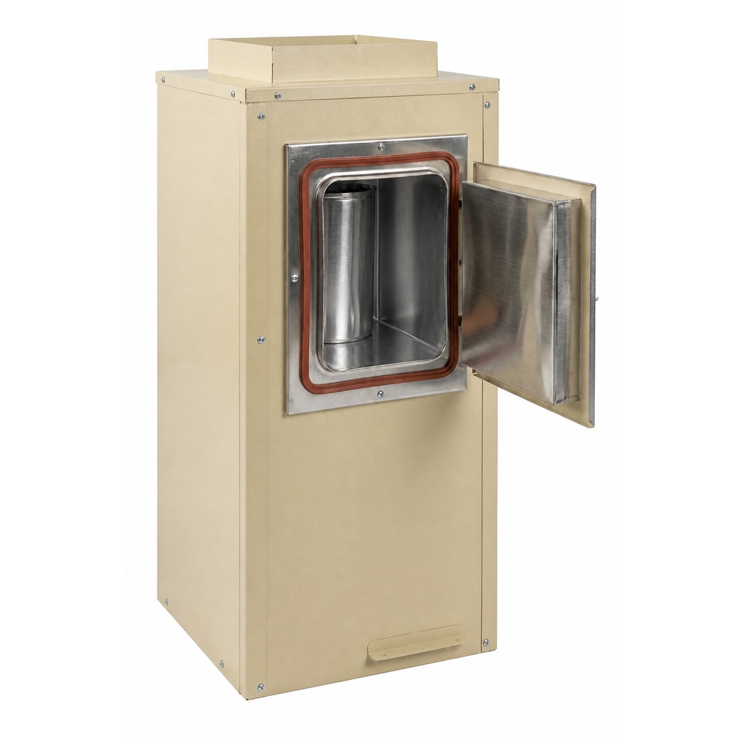 Schiedel Élément de gaine LB90 H=500 mm 260x260 mm avec raccord de ramonage PPL carré Ø 200 mm