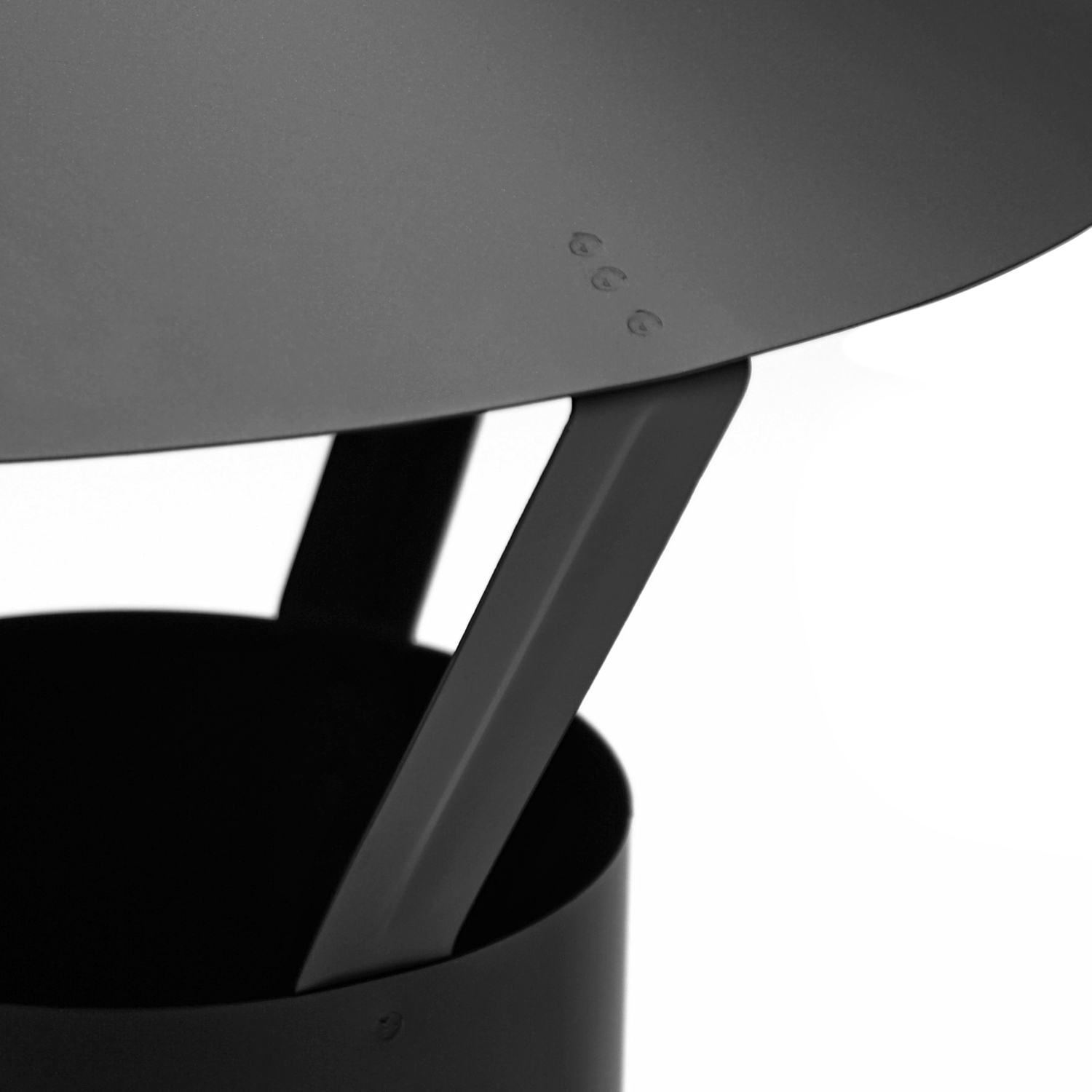 Raik Basic Regenhaube FAL 160mm EW schwarz für Rauchrohr / Ofenrohr