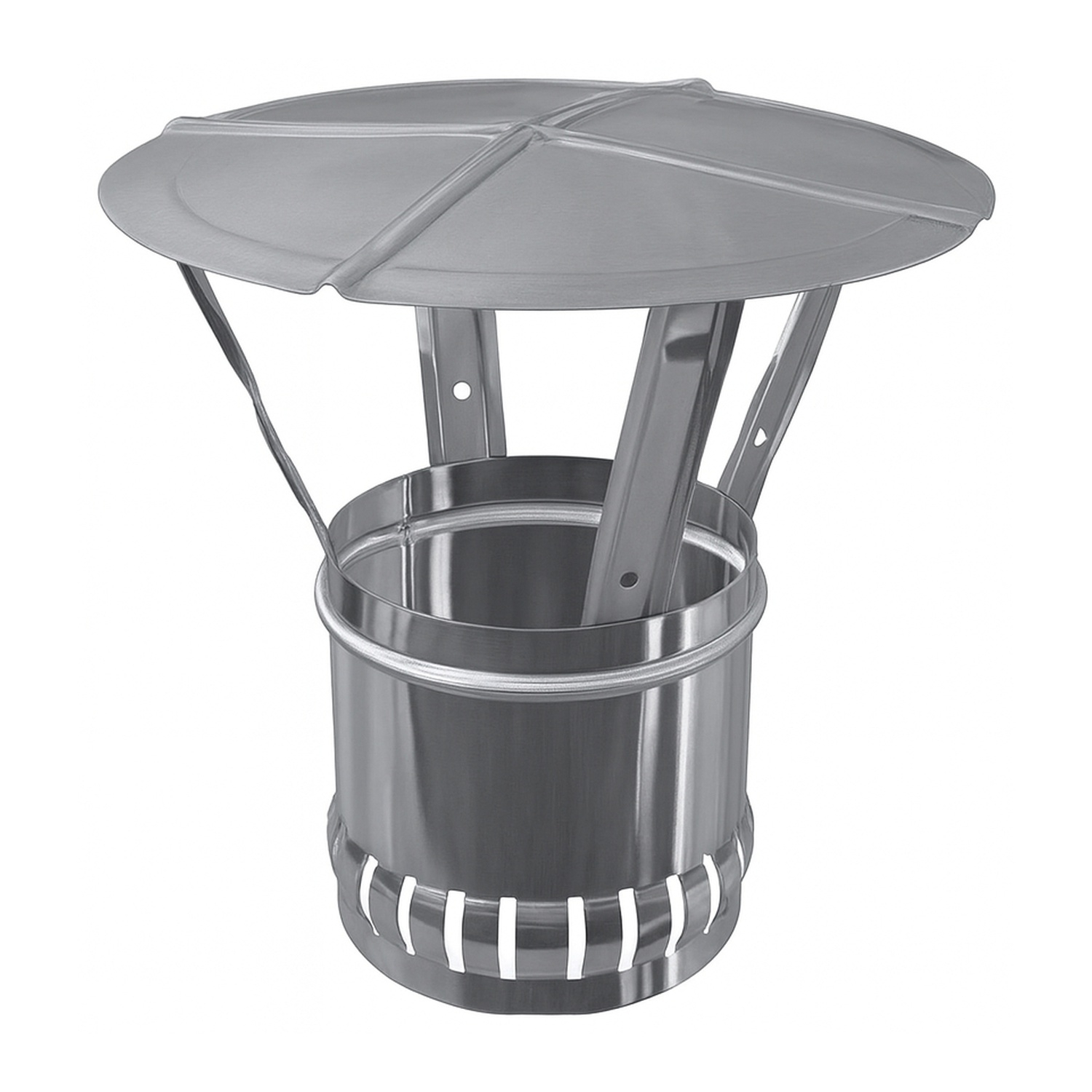 Schiedel Regenhaube Ø130 mm glänzend