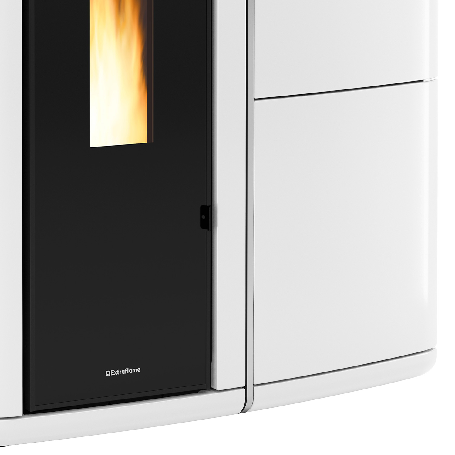 Extraflame EVELYNE IDRO 2.0 - Weiss wassergeführter Pelletofen EVOLUTION LINE