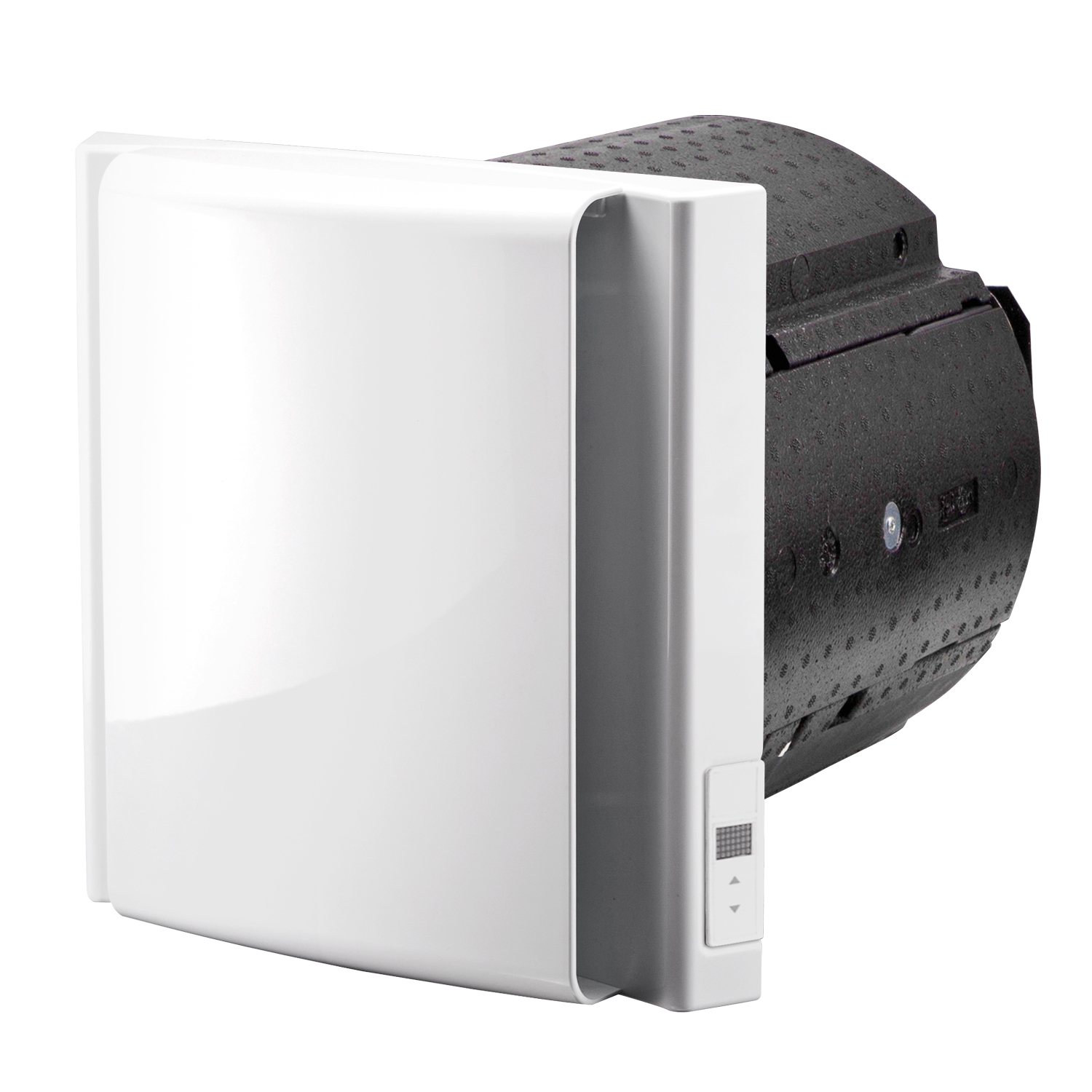 Dimplex DL 50 WE2 Wohnraumlüftungsgerät + DL 50 Q2 Wandhülse quadratisch mit Nebenraumanschluss - 2er Set