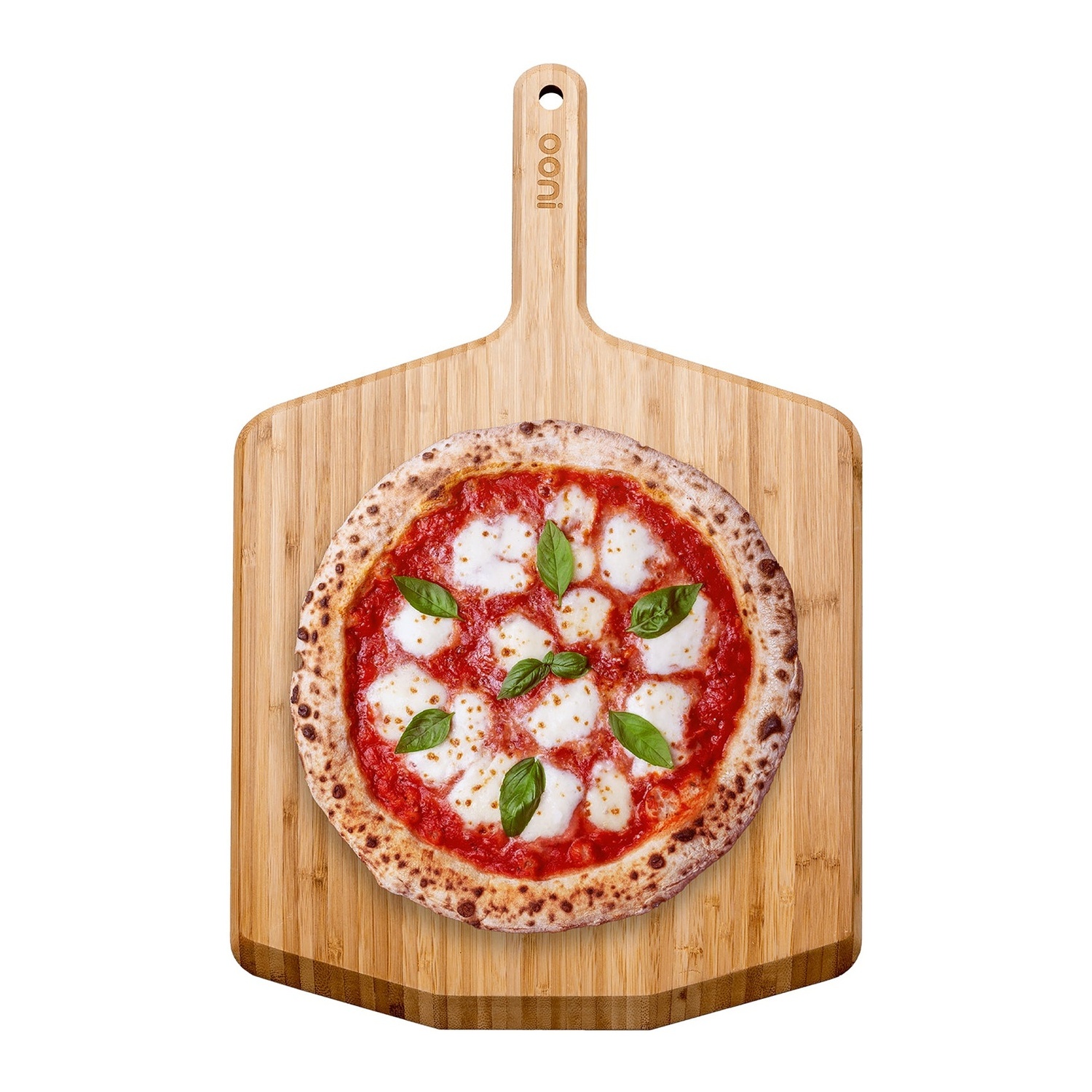 Ooni 12" Pizzaschieber und Serviebrett aus Bambus
