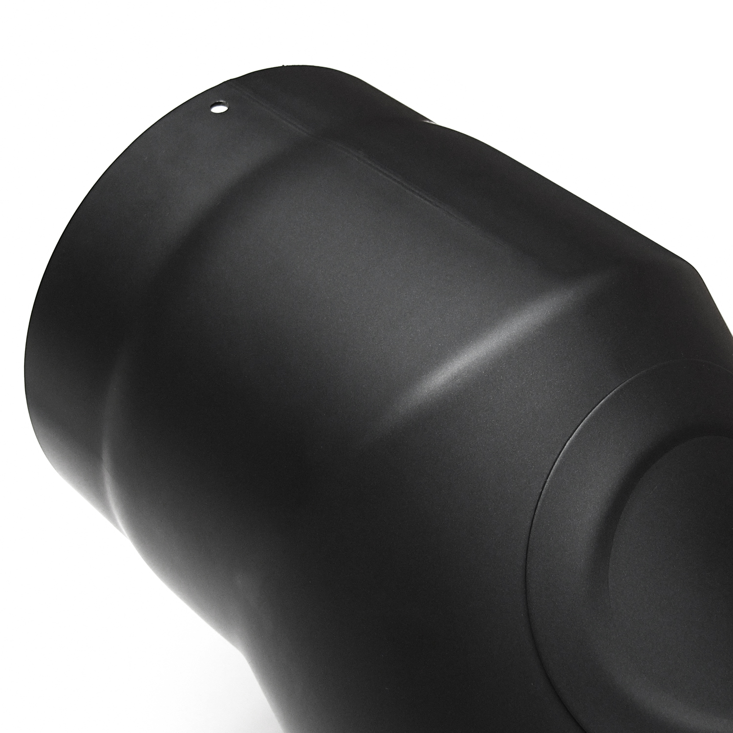 Raik Basic Rauchrohrbogen 160mm schwarz 90° mit Tür für Rauchrohr / Ofenrohr