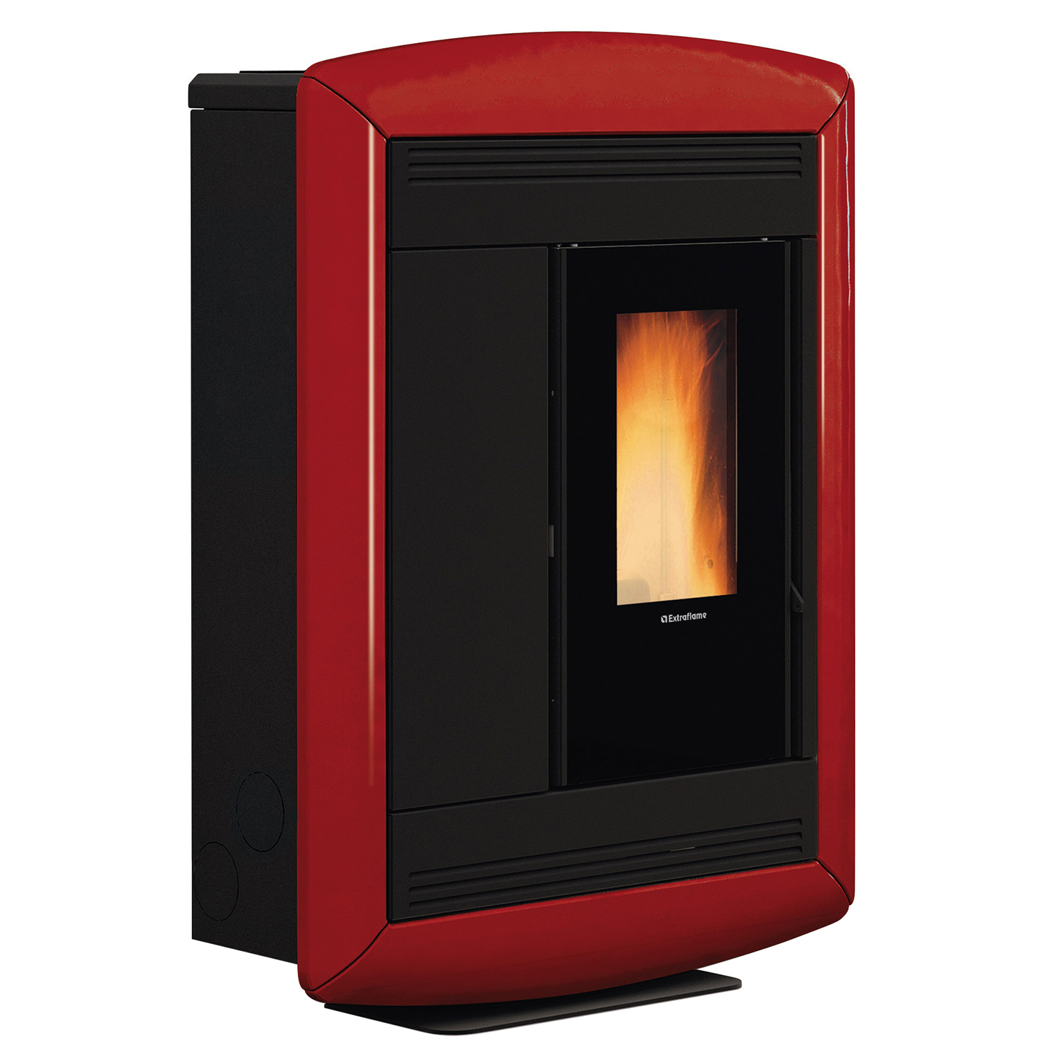 Extraflame Souvenir Lux EVO Poêle à granulés majolique Bordeaux
