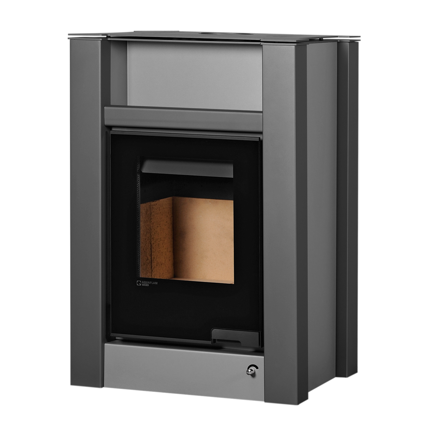 Poêle à bois Aquaflam Vario Lend Gris