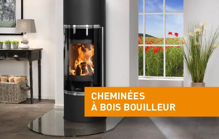 Cheminées à bois bouilleur